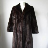 Women's Sz 6 Mink Fur Coat Jacket MINT+