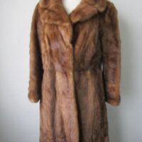 Women's Sz 6 MINT Pastel Mink Fur Coat SALE Woman