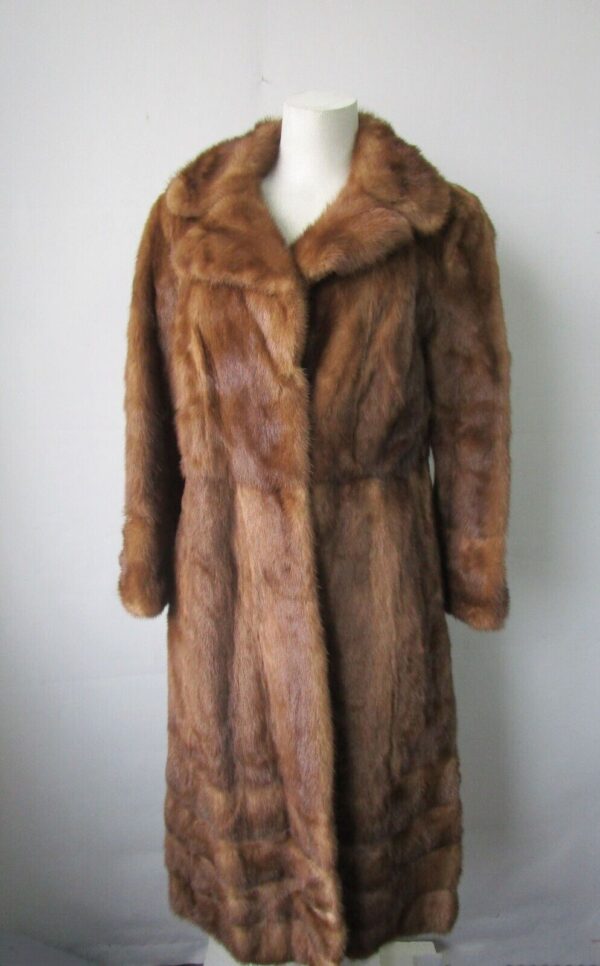 Women's Sz 6 MINT Pastel Mink Fur Coat SALE Woman