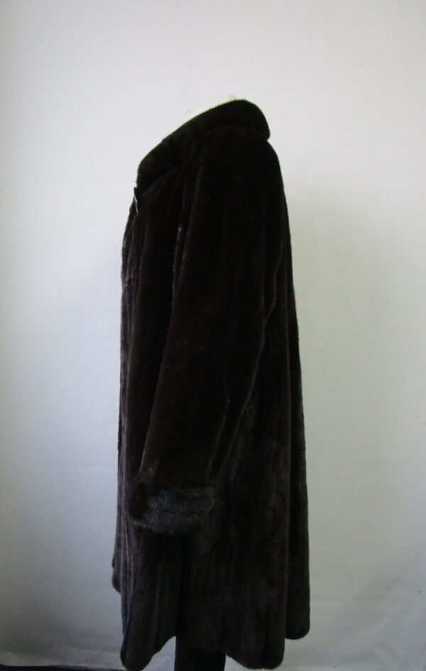 Women's Sz 12 FEMALE Mink Fur Coat Jacket Stroller EXCELLENT Woman - Image 4
