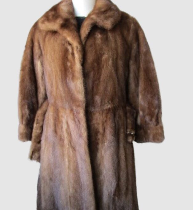Women's Sz 4 MINT Pastel Mink Fur Coat SALE SALE