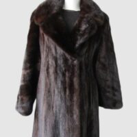 Sz 6 MINT Canadian Mink Fur Coat