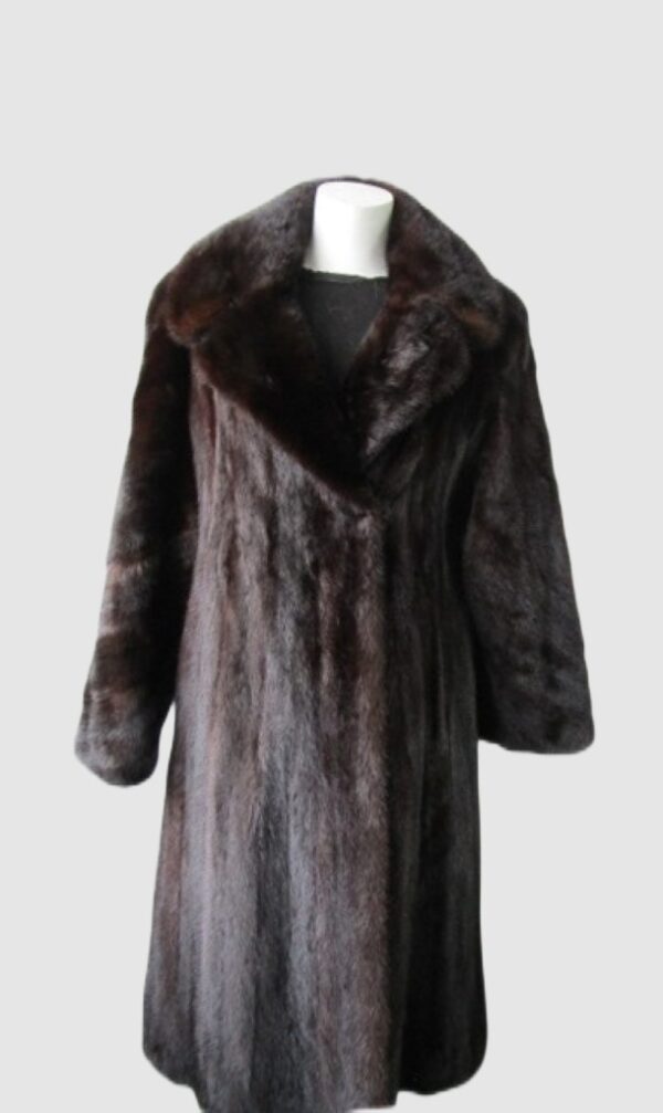 Sz 6 MINT Canadian Mink Fur Coat Jacket