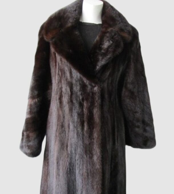 Sz 6 MINT Canadian Mink Fur Coat Jacket
