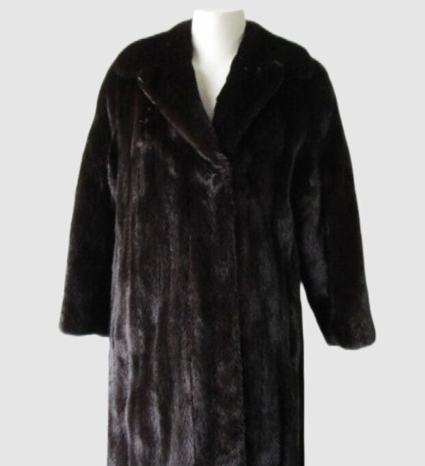 Women's Sz 6 Superb Real Mink Fur Coat Jacket