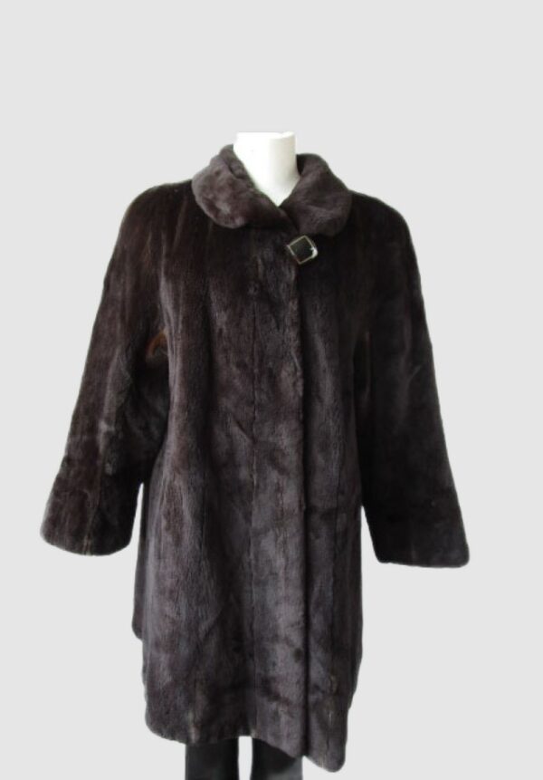 Women's 10 Canadian Sheared Mink Fur Coat Jacket MINT+
