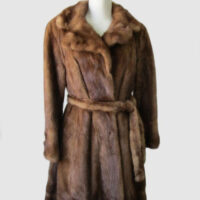 Women's Sz 6 MINT Pastel Mink Fur Coat SALE Woman