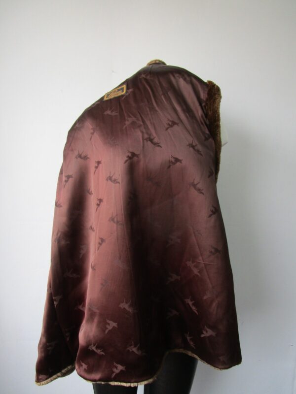 Women's Sz 12 Brown Real Sheared Beaver Fur Vest MINT+ - Image 6