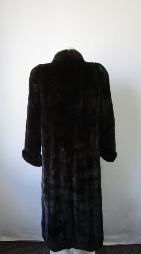 Women's Sz 8 Superb Real Mink Fur Coat Jacket Woman AMERICAN LEGEND - Image 4