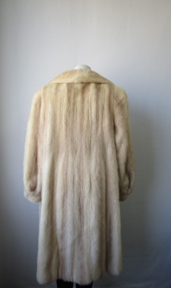 Women's Sz 8 Pearl Mink Fur Coat Jacket MINT+ Woman - Image 6