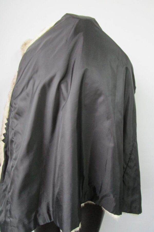 Women's Sz 8/10 Brown Cross MINK Fur Coat Woman MINT+ - Image 6