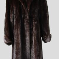 Women's Sz 6 Canadian Dark Ranch Mink Fur Coat MINT CLEARANCE SALE!