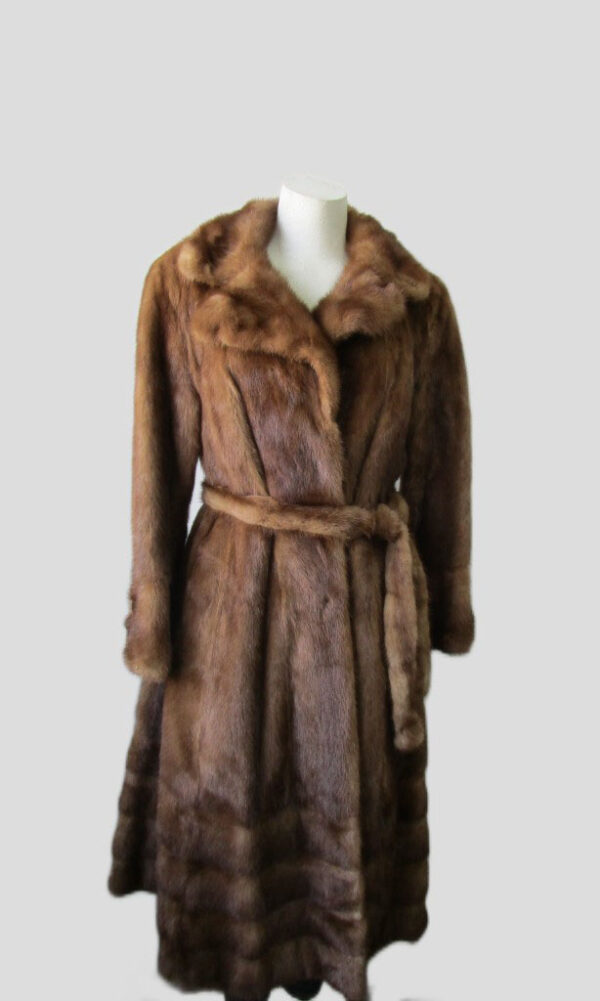 Women's Sz 6 MINT Pastel Mink Fur Coat SALE Woman