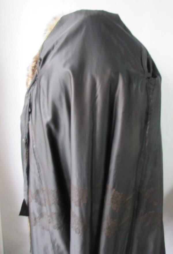 Raccoon Fur Coat Jacket Women VG+ Ladies Sz 8 - Image 6