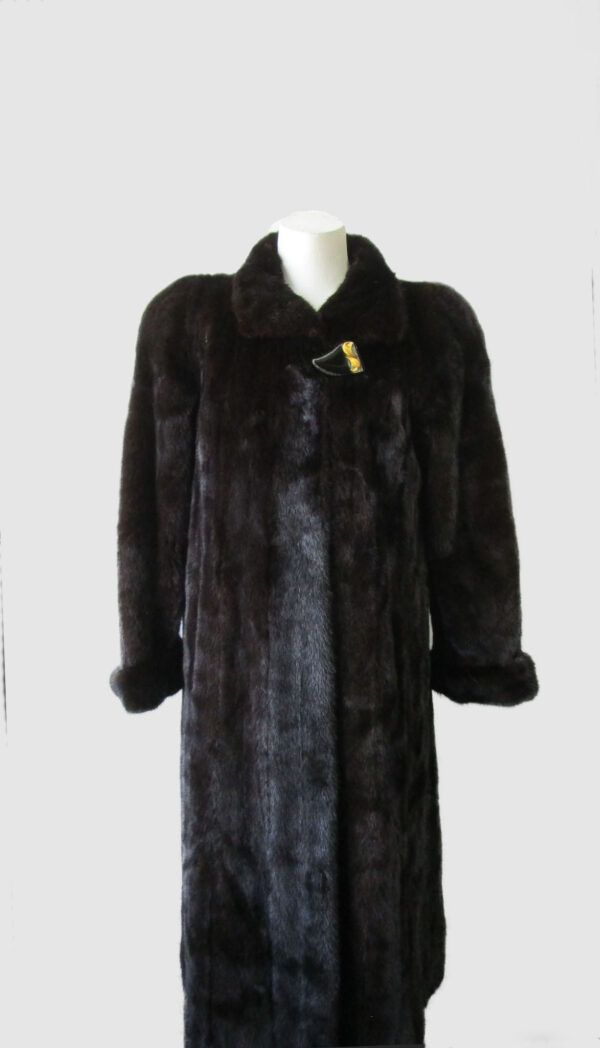 Women's Sz 8 Superb Real Mink Fur Coat Jacket Woman AMERICAN LEGEND