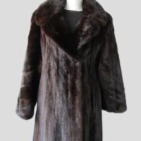 Sz 6 MINT Canadian Mink Fur Coat