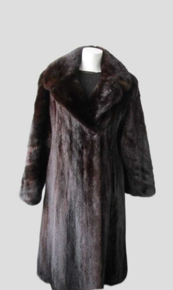 Sz 6 MINT Canadian Mink Fur Coat