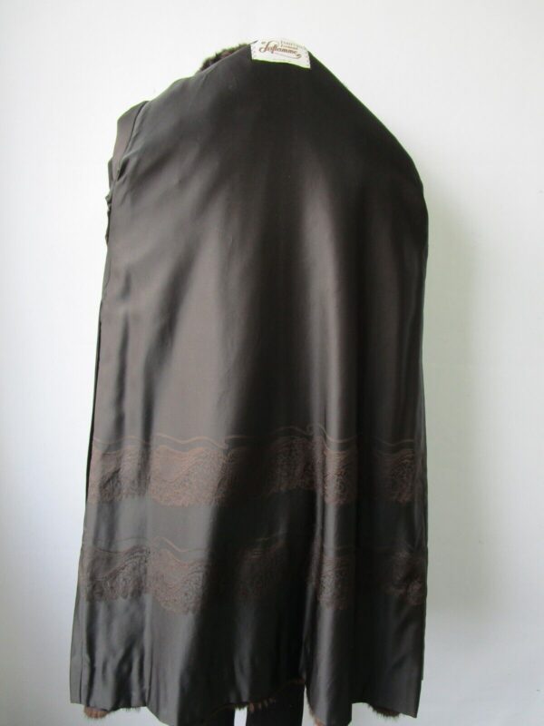 Women's Sz 6 Canadian Dark Ranch Mink Fur Coat MINT Woman - Image 5