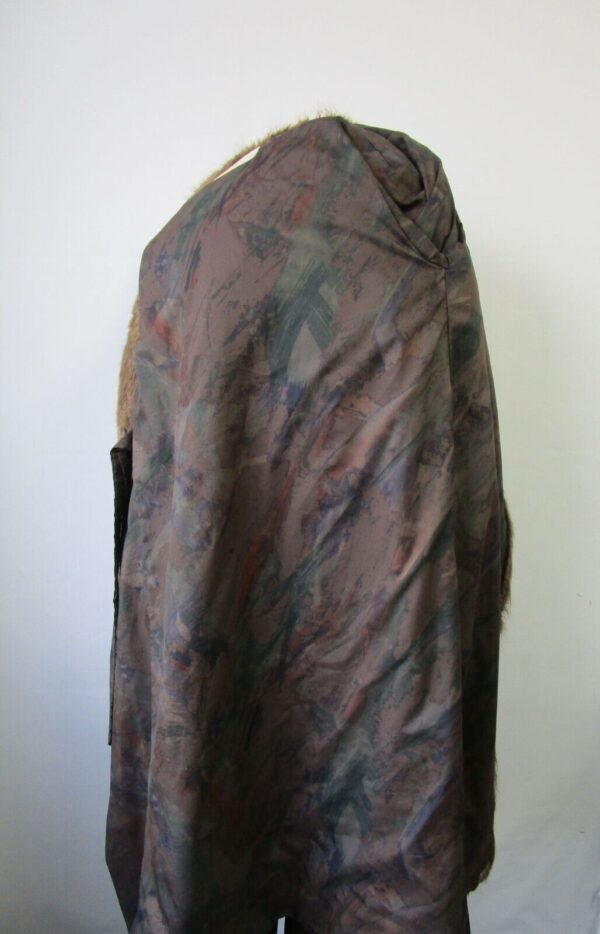 Women's Sz 8 Beaver Fur Coat Jacket HOOD MINT+ Woman - Image 6