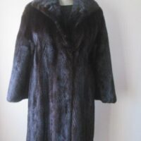 Women's Sz 8 Dark Ranch Mink Fur Coat Mint+ CLEARANCE SALE! 🔥