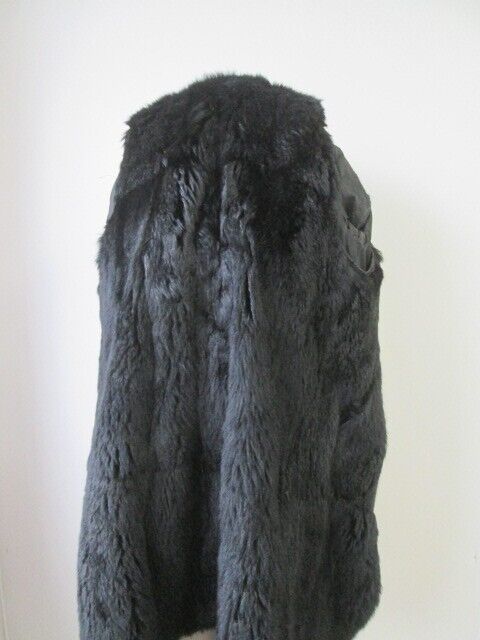 Raincoat Detachable Opossum Fur Vest SUPERB Women's 8 - Image 6