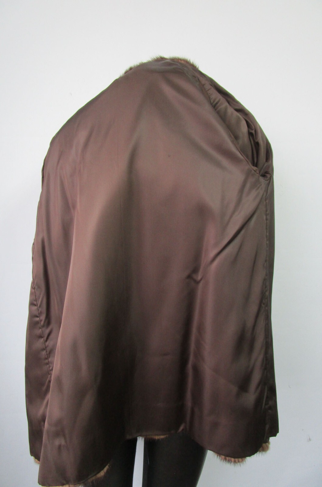 Women's Sz 8 Canadian Mink Fur Coat Jacket MINT+ Woman - Image 6