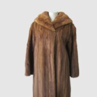 Women's Sz 12 Beautiful Mink Fur Coat Jacket SUPERB