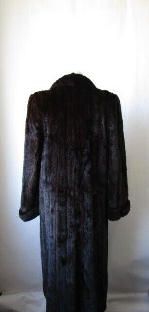 Mink Fur Coat MINT Dark Ranch FEMALE Women's 8 - Image 3