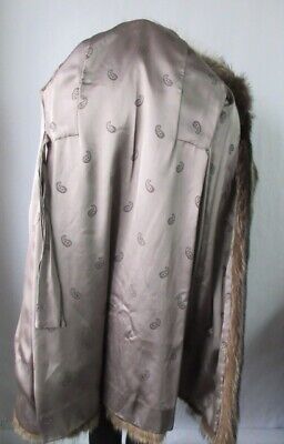 Raccoon Fur Coat Jacket VG+ Sz XS Women's - Image 5
