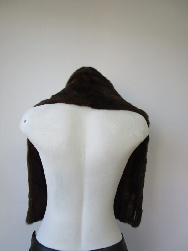 Women's Men's Unisex Squirrel Fur Collar Scarf SHOWROOM NEW - Image 5