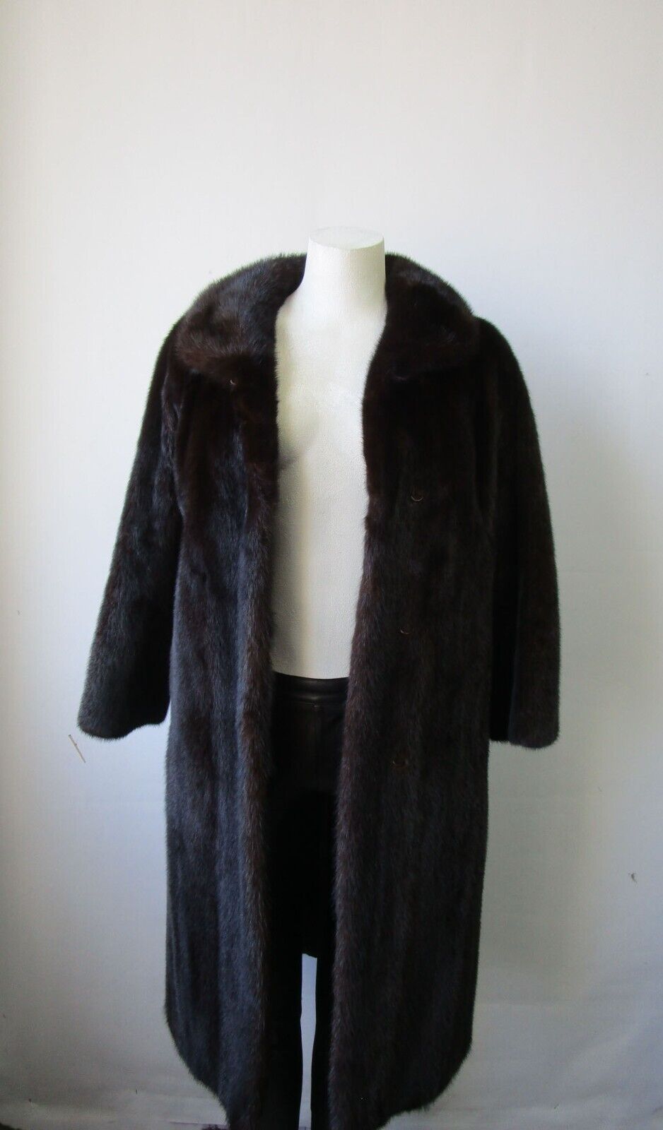 Dark Ranch Mink Fur Coat Jacket MINT+ Women's Sz 6 - Image 2