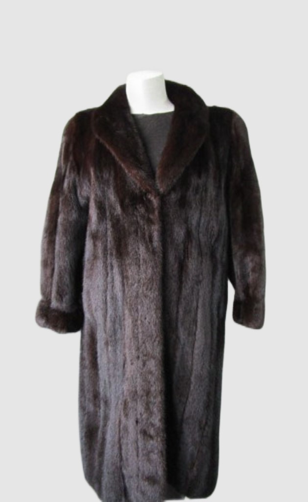 Mink Fur Coat MINT+ FEMALE Dark Ranch Women's 8