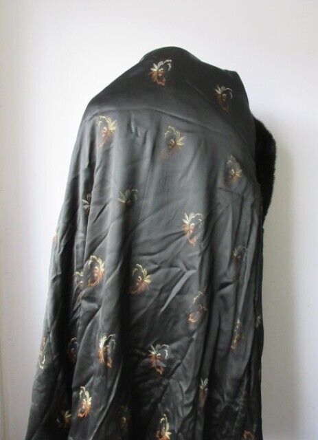 Mink Fur Coat Jacket Sz 10 MINT Natural Dark Ranch Women's - Image 5