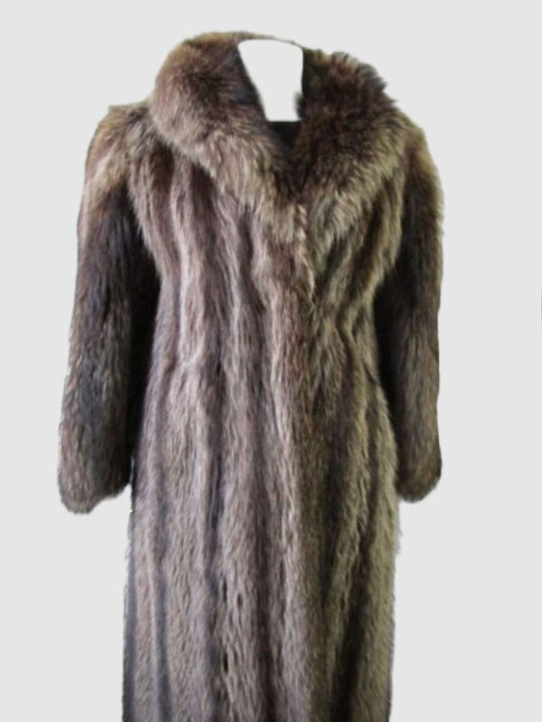 Raccoon Fur Jacket Coat MINT+ Sz 6 Women's