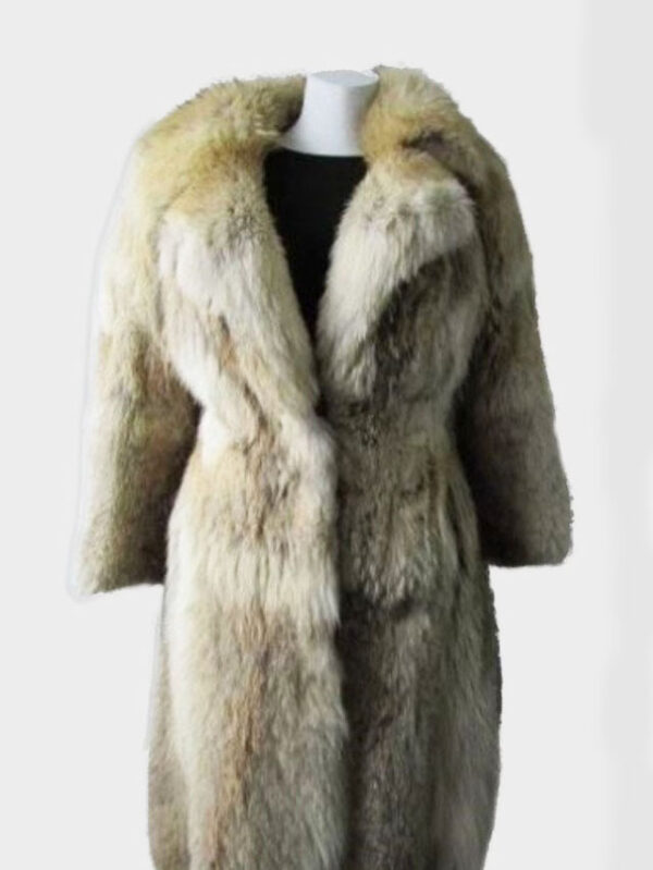 Coyote Fur Coat Jacket MINT+ Women's Sz XS