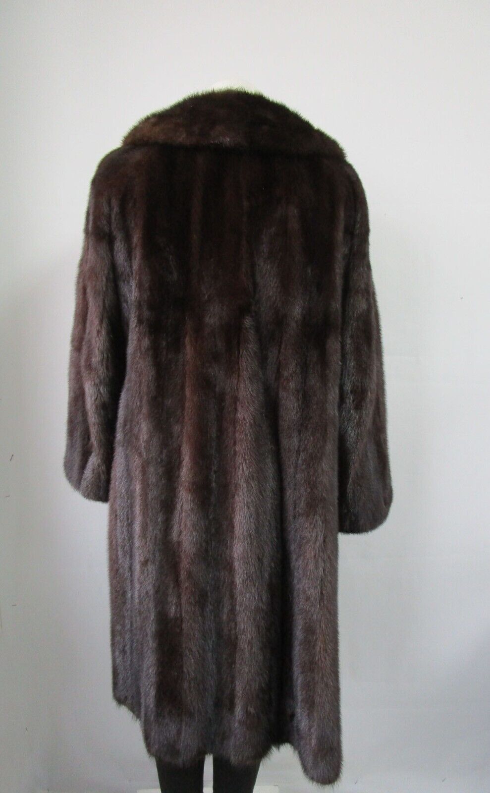 Mink Fur Coat MINT+ Women's 4 Dark Pastel - Image 4