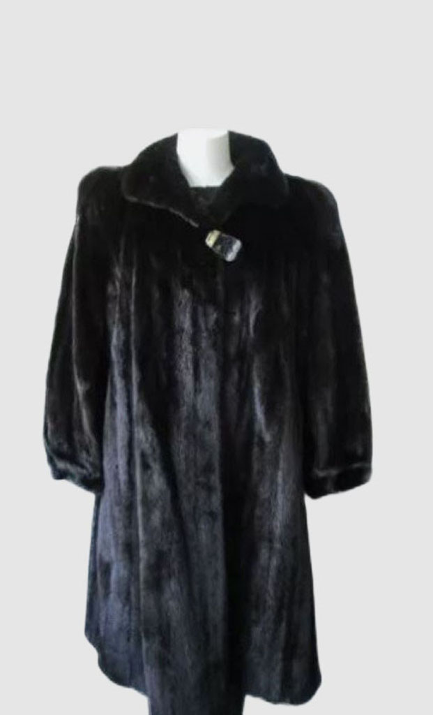 Mink Fur Coat Jacket MINT+ Sz 10/12 Women's