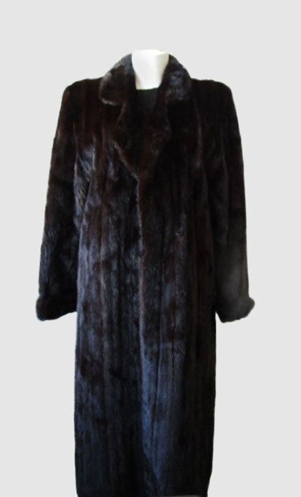 Mink Fur Coat MINT Dark Ranch FEMALE Women's 8