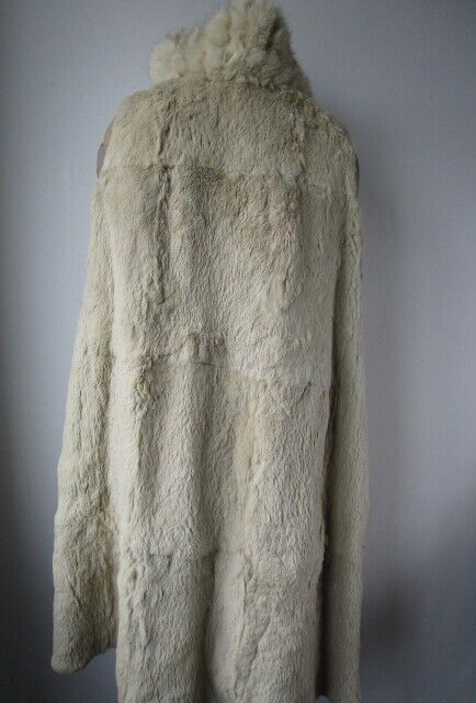 MINT Raincoat Fox Rabbit Fur Vest Women's 10/12 - Image 4