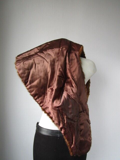 Mink Fur Stole Wrap Cape MINT Chinese Mink - Image 4