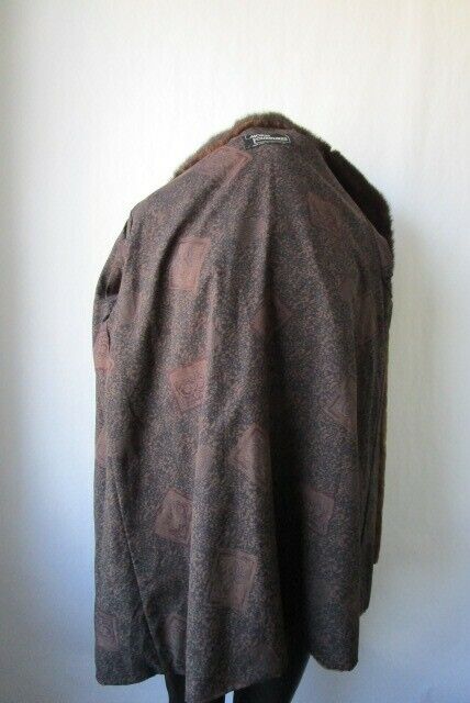 Sheared Mink Fur Coat Jacket MINT Sz 10 - Image 6