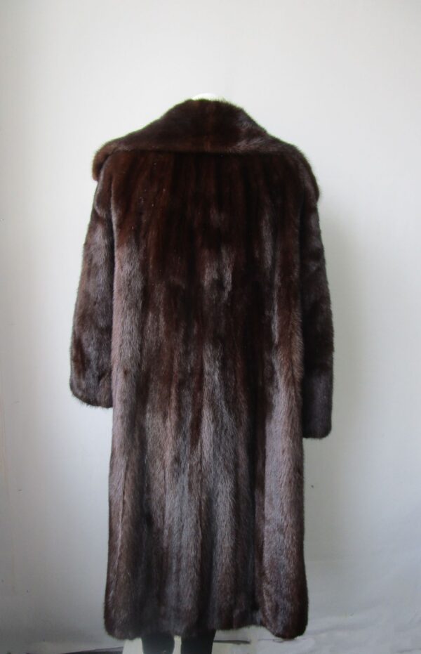 Women's Sz 8 MINT Demi-Buff Canadian Mink Fur Coat Woman - Image 4