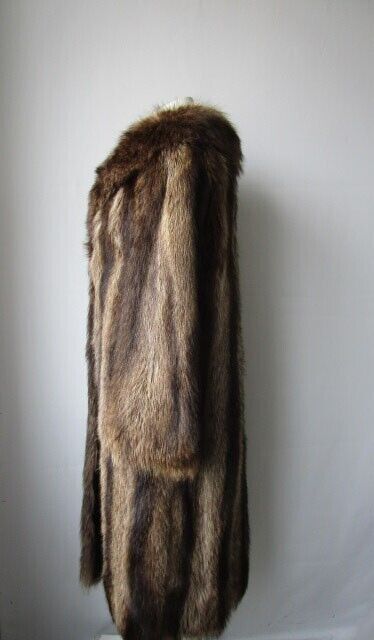 Raccoon Fur Coat Jacket Sz 6 MINT Women's - Image 3