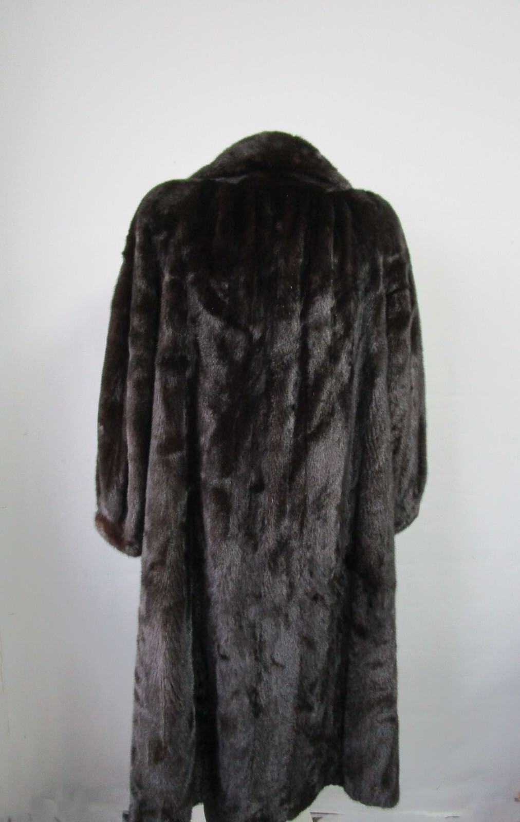 Dark Ranch Mink Fur Coat Jacket MINT Women's 10/12 - Image 5