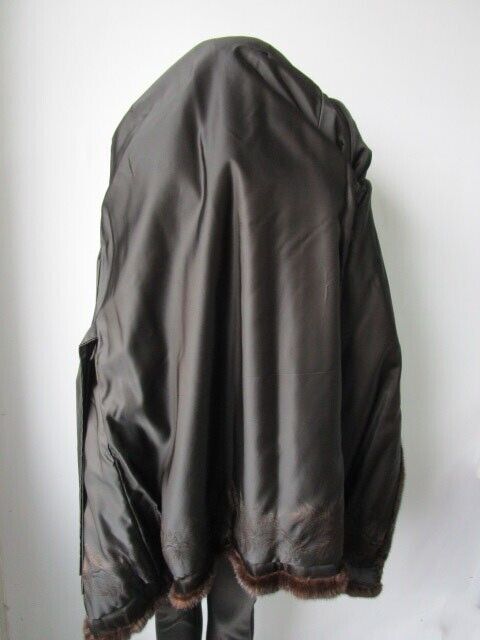 Mink Fur Coat Jacket SUPERB Dark Ranch Women's 8 - Image 7