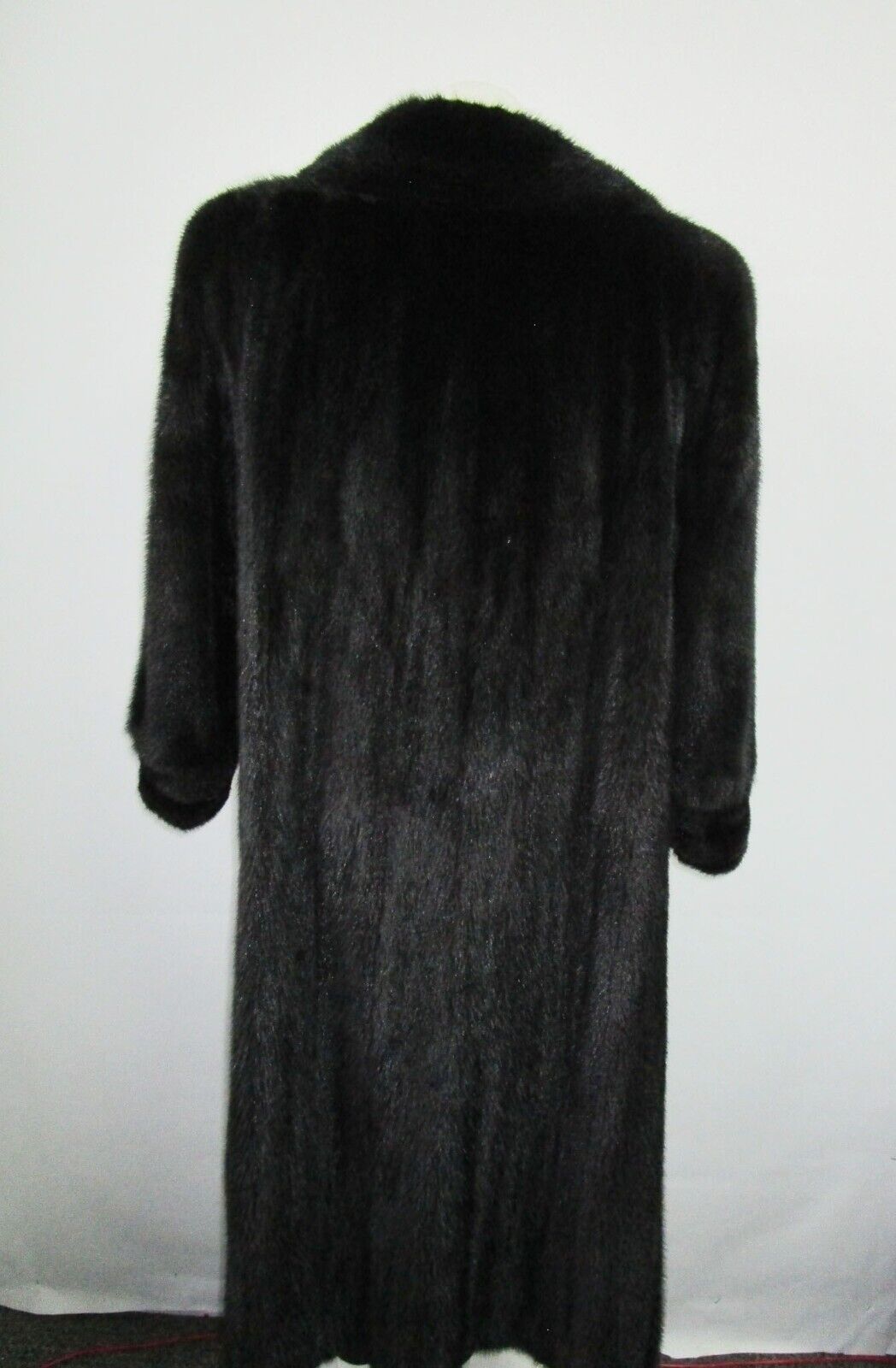 Mink Fur Coat MINT+ Natural Black Women’s 10 - Image 4