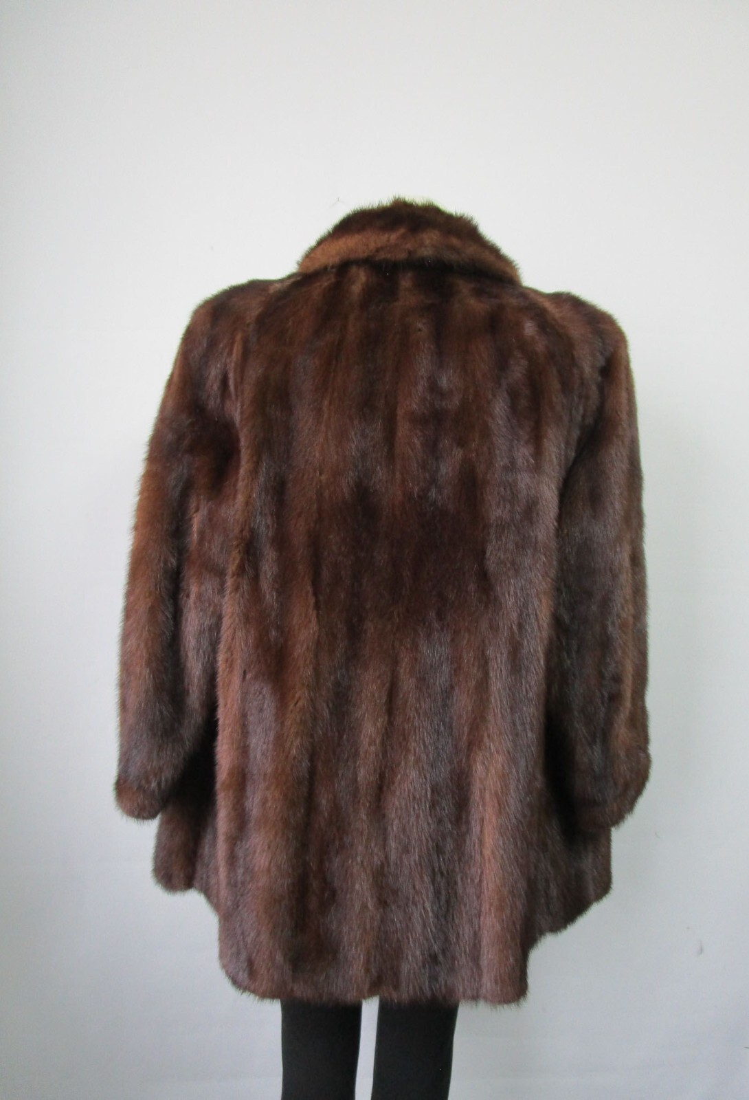 Women's Sz 8 Canadian Mink Fur Coat Jacket MINT+ Woman - Image 4