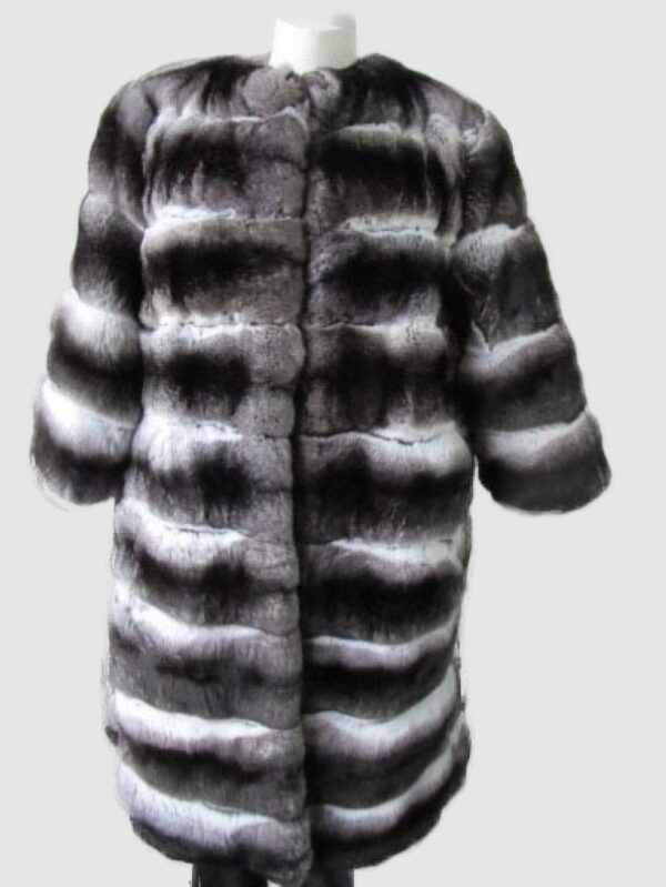 Chinchilla Fur Coat Vest