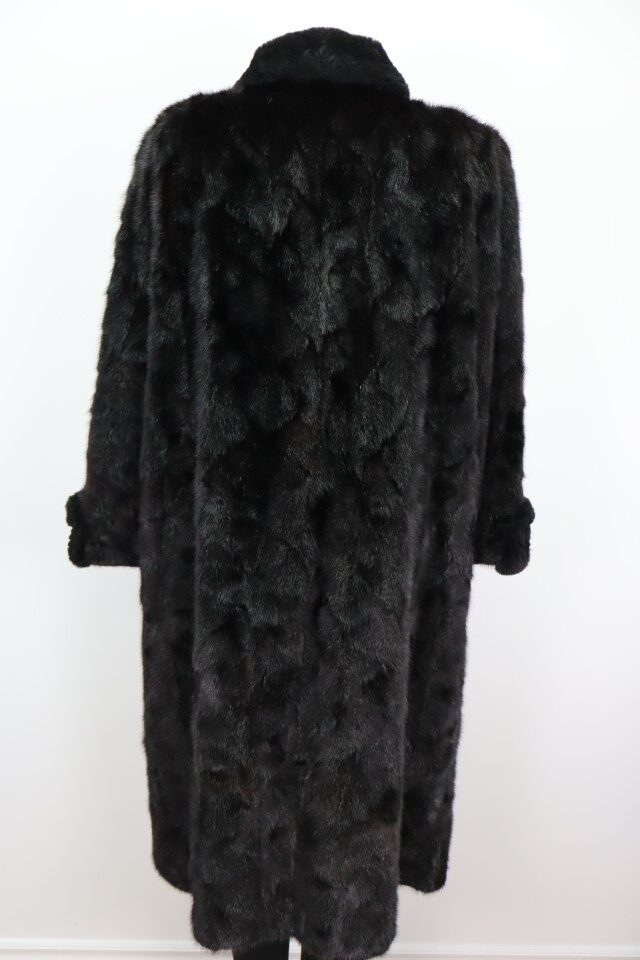 Mink Fur Sheared Beaver Fur Coat Women's 10 MINT+ - Image 3