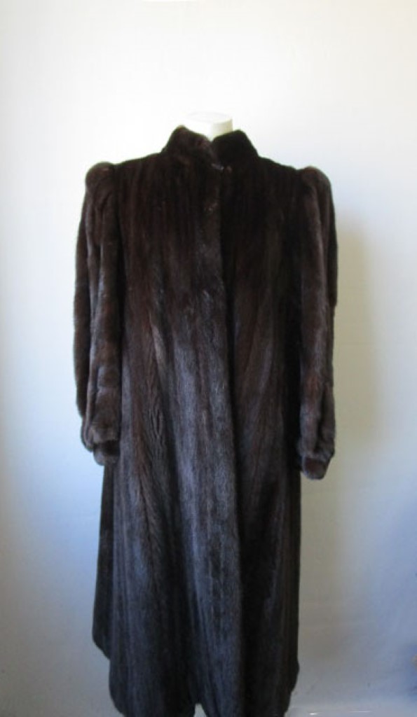 Mink Fur Coat Jacket MINT+ Dark Ranch Women's 10/12 - Image 6